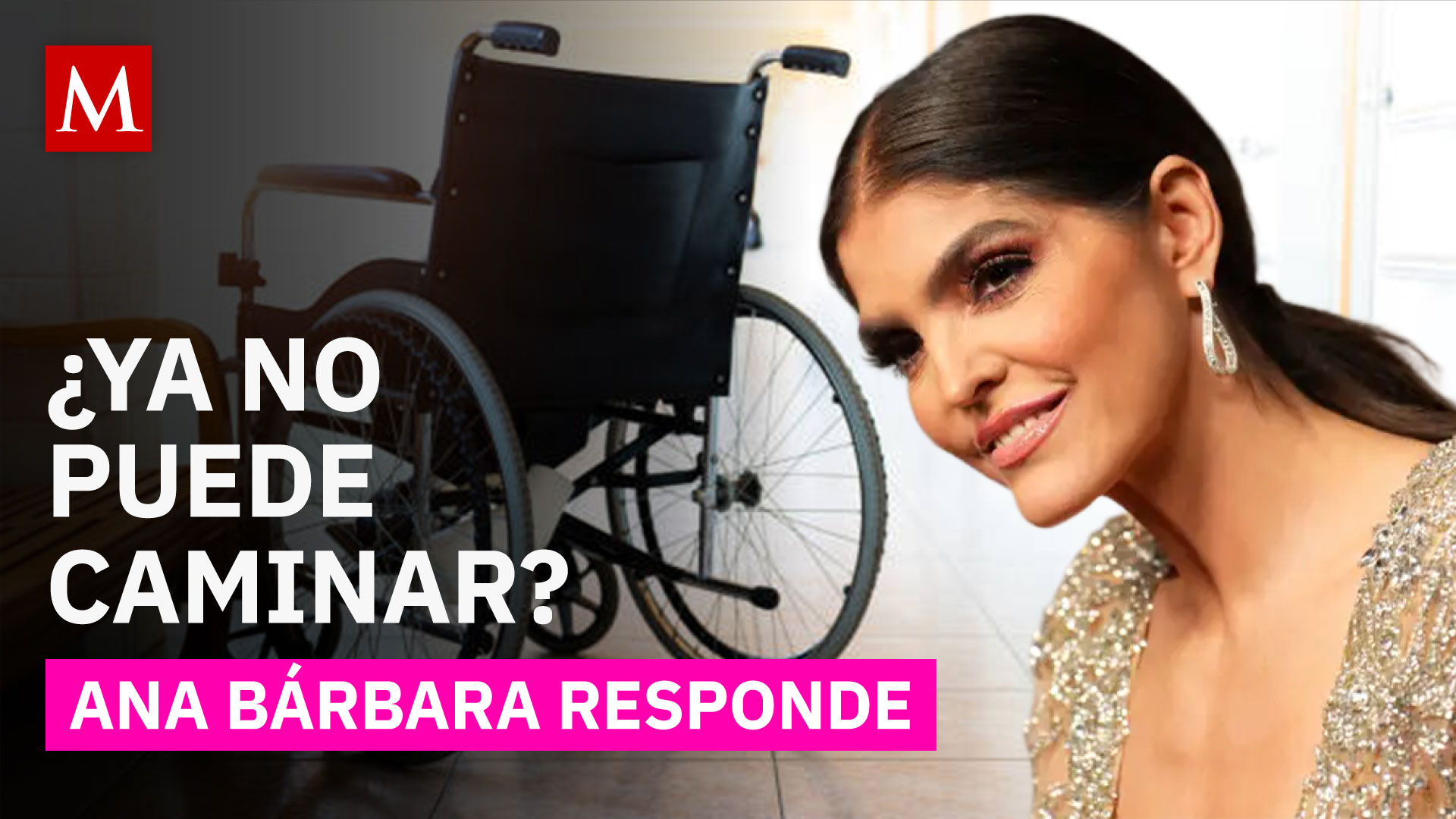 Ana Bárbara reaparece en silla de ruedas: ¿Cuál es su actual estado de salud?