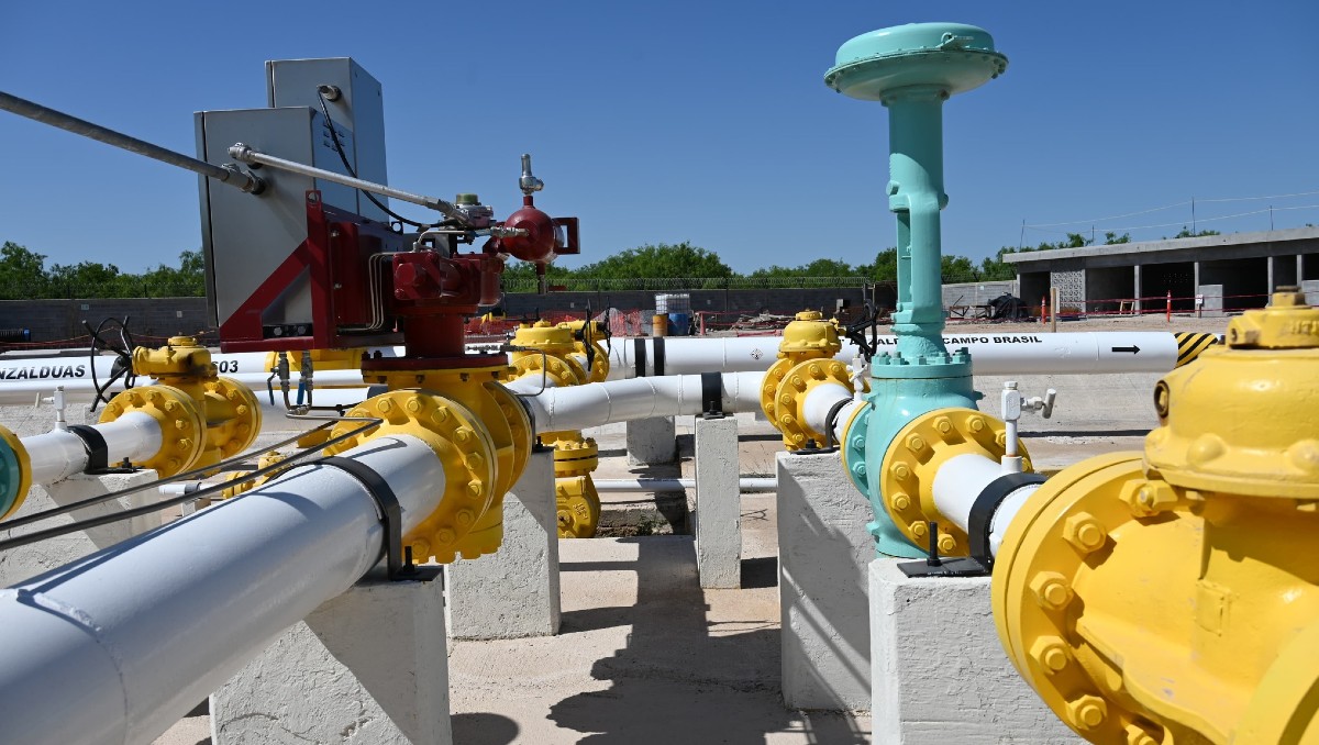 Complejo procesador de gas natural en Tamaulipas.