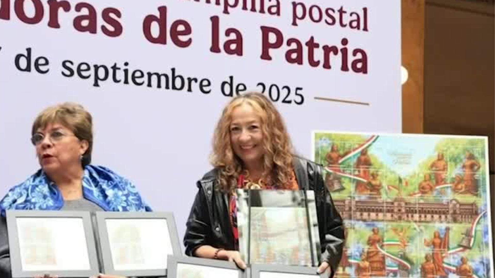 Correos de México lanza la plantilla de “Heroínas forjadoras de la Patria”