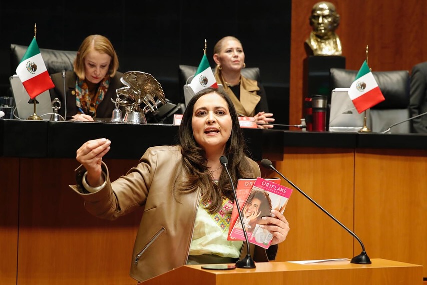 Cynthia López Castro busca dar seguridad social a las trabajadoras de venta por catálogo | Facebook: Cynthia López Castro