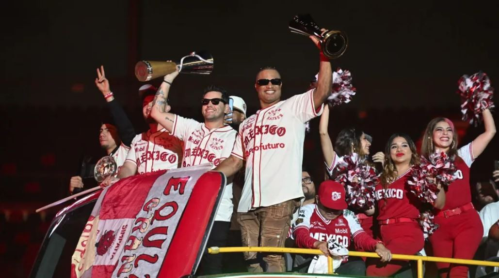 Diablos Rojos festejan el bicampeonato de la LMB y el último año de Robinson Canó