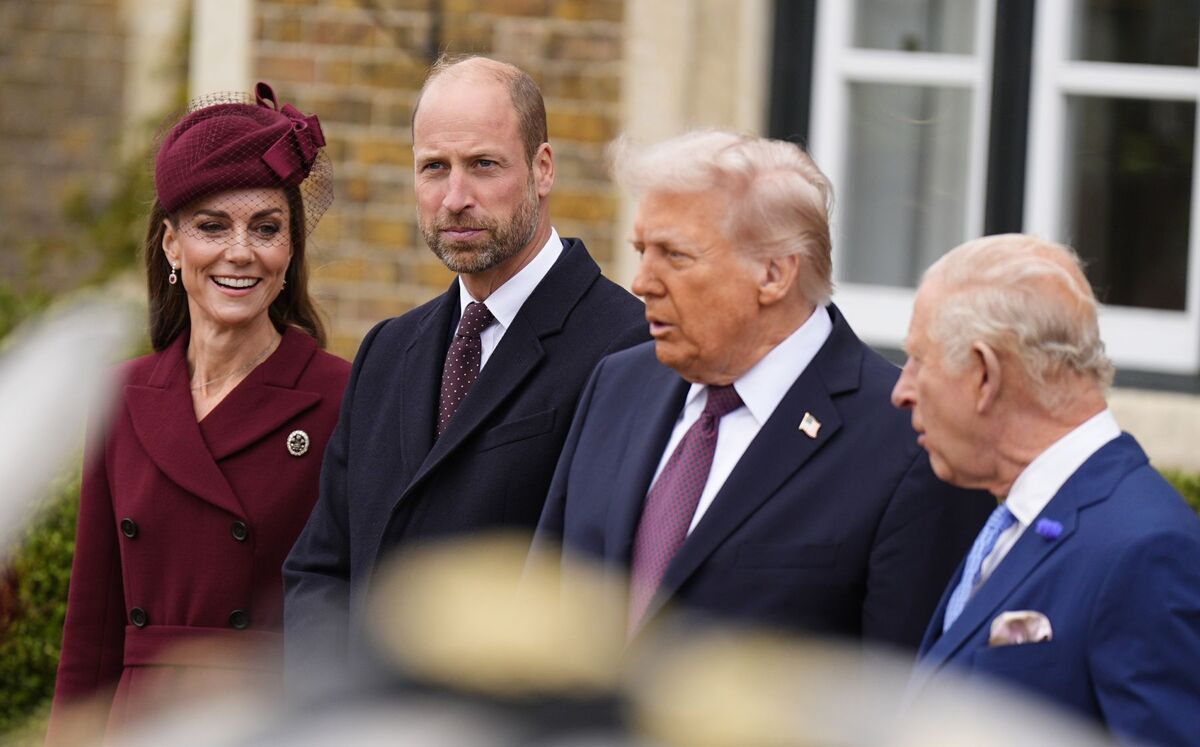 Donald Trump incomoda a Kate Middleton durante su visita al Reino Unido; ¿qué pasó?