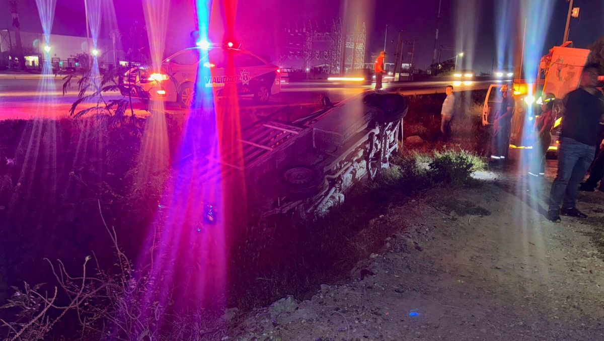El incidente ocurrió en sobre el bulevar Ejército Mexicano y Canal Sacramento. | Especial