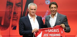 El portugués José Mourinho fue anunciado como el nuevo entrenador del Benfica dos semanas después de ser despedido del Fenerbahce