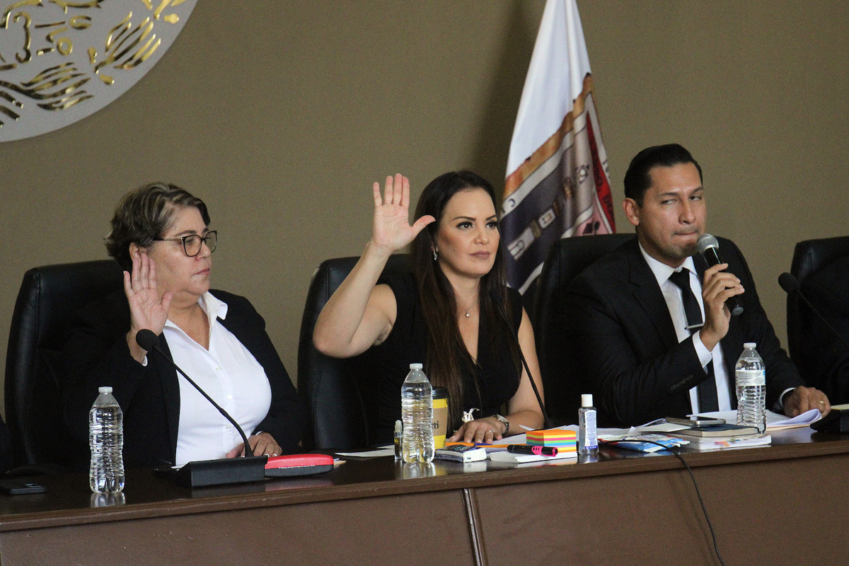 La presidenta municipal manifestó que la integración de dichas comisiones se hizo de manera responsable, pues se hizo un consenso.| Rolando Riestra