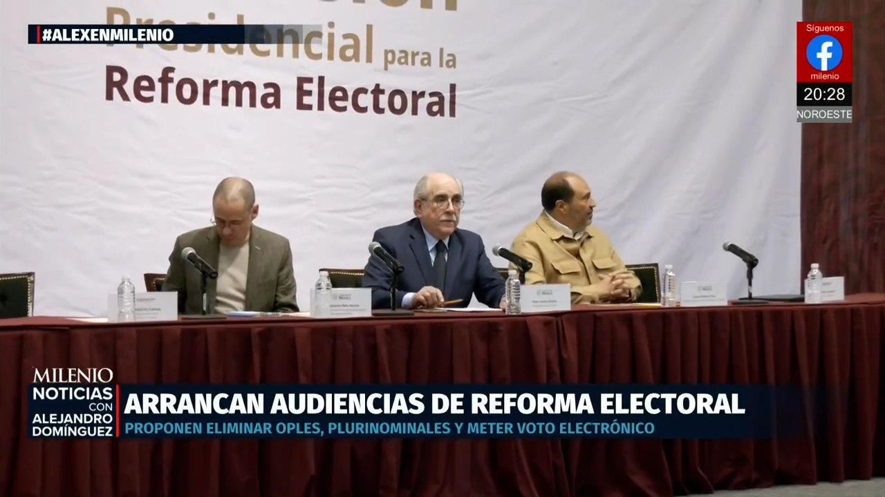 Reforma Electoral inicia audiencias públicas con propuestas de eliminación de OPLES y plurinominales