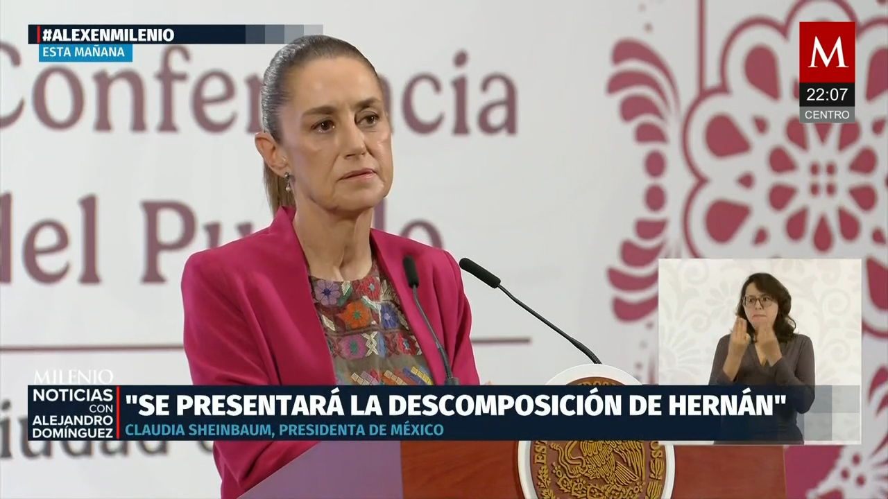 Claudia Sheinbaum revela que AMLO y Adán Augusto buscaron remover a Hernán Bermúdez