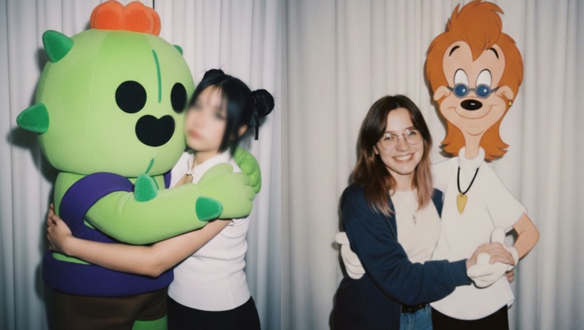 Crea tu propia foto tipo polaroid con personajes animados | Especial