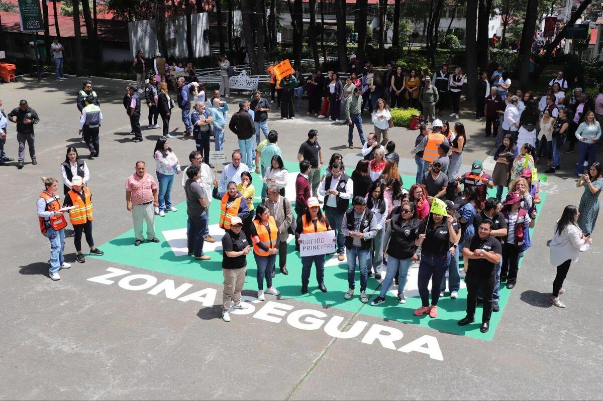 En el ejercicio de prevención intervinieron centros educativos, hospitales, hoteles, plazas comerciales y más | Cortesía.