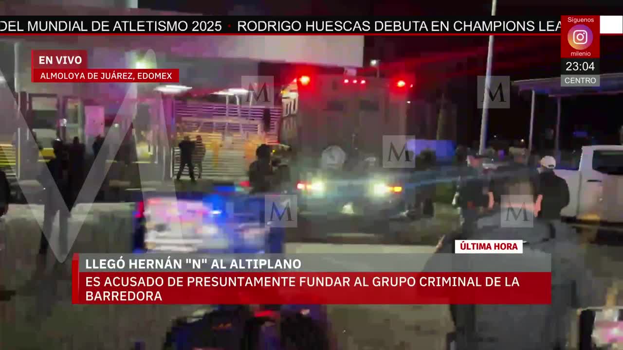 Hernán Bermúdez llega al penal del Altiplano | Paola Barquet, 18 de septiembre de 2025