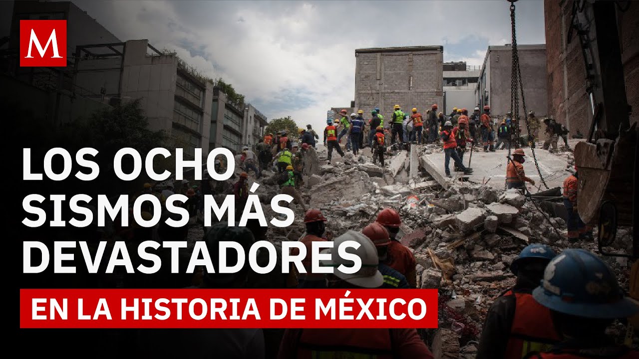 El horror bajo nuestros pies: Los 8 sismos más devastadores en la historia de México