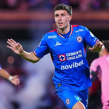 José Paradela anota en el partido Cruz Azul vs Juárez en el Apertura 2025
