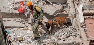 Labores de rescate durante sismo del 19 de septiembre de 2017. | Cuartoscuro