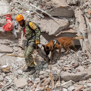Labores de rescate realizadas durante el sismo del 19 de septiembre del 2017