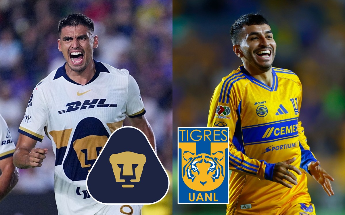 Dónde ver Pumas vs Tigres, jornada 9 Liga MX Apertura 2025 (Imago7)