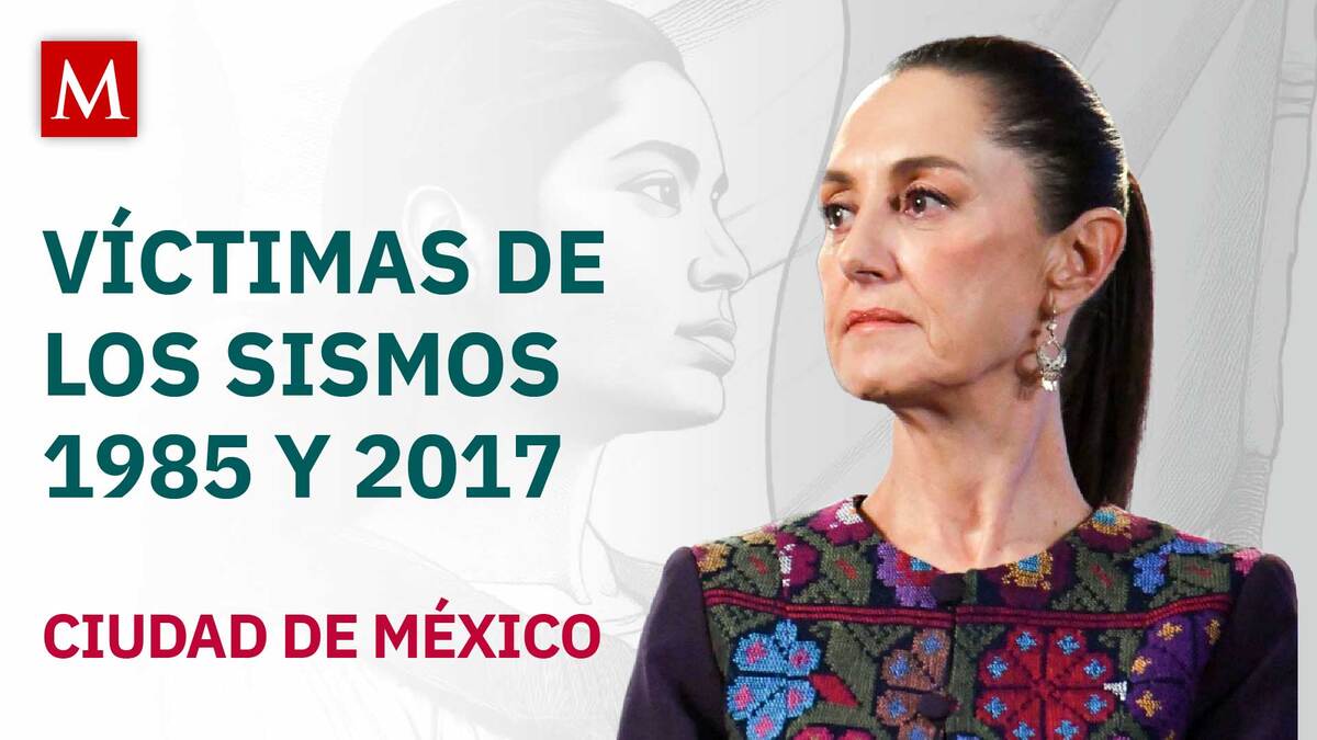 Sheinbaum lidera ceremonia de izamiento en honor a víctimas de sismos