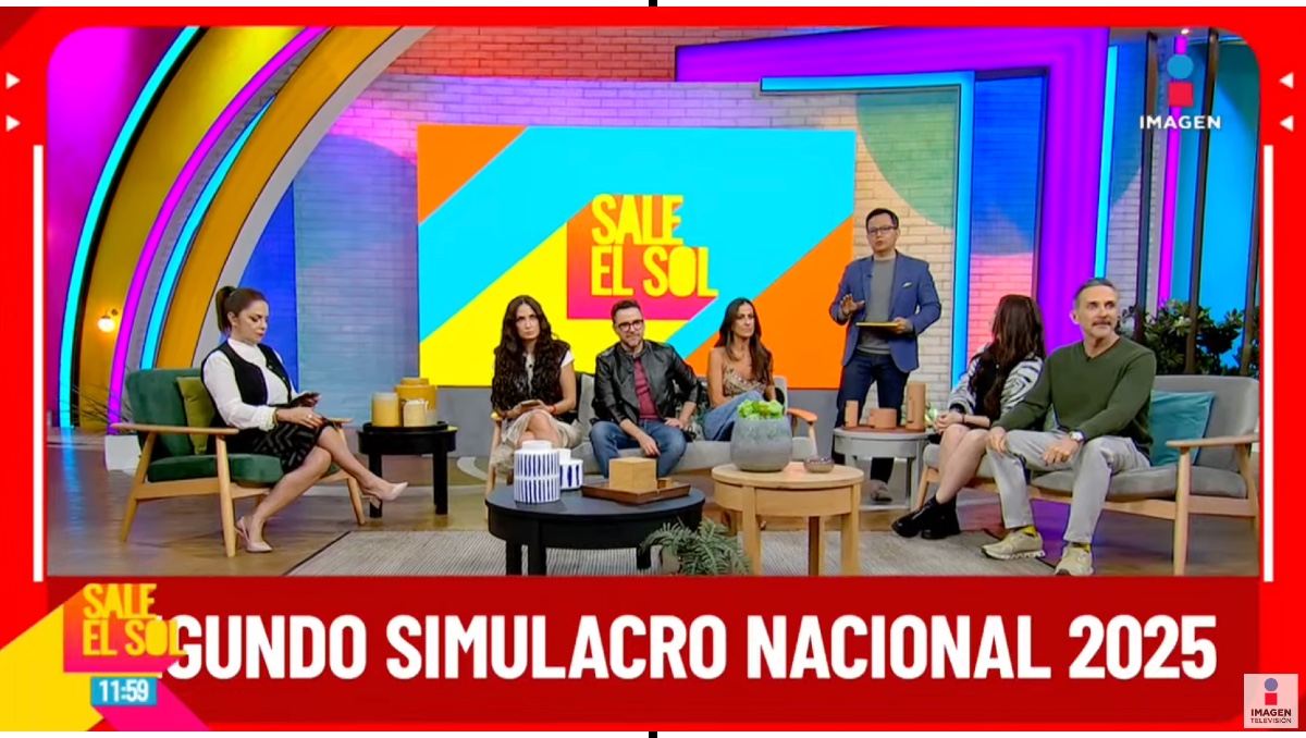 Asi se vivió el Segundo Simulacro Nacional en Sale el Sol |  ESPECIAL