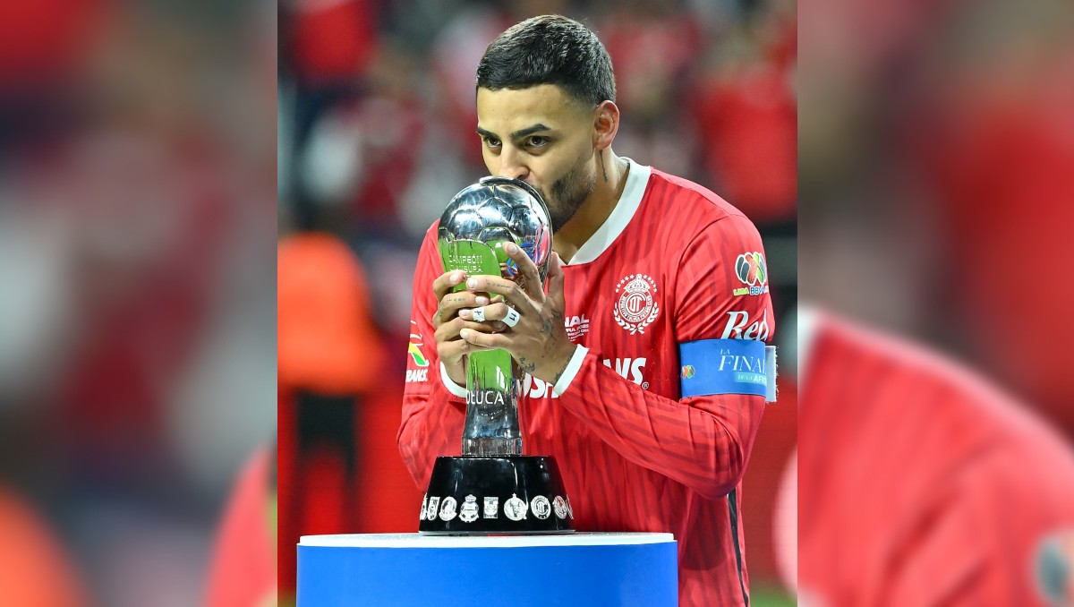 Alexis Vega se coronó con Toluca en la Liga MX (Imago7)