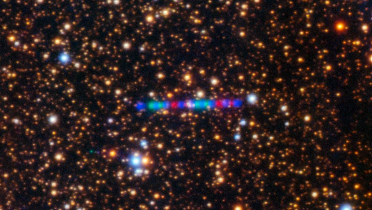 El cometa interestelar 3I/ATLAS visto por el telescopio Gemini North. | Crédito: Observatorio Internacional Gemini/NOIRLab/NSF/AURA/K.
