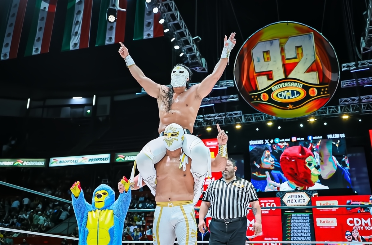 Este 2025 el Consejo Mundial de Lucha Libre celebra 92 años de historia (Instagram @cmll_mx)