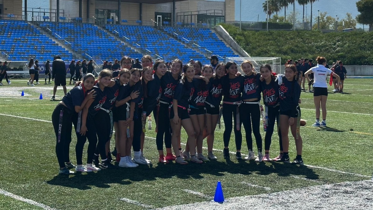 Houston Texans realizan campamento de Flag Football en México (Aarón Hernández)