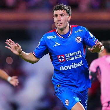 José Paradela anota en el partido Cruz Azul vs Juárez en el Apertura 2025