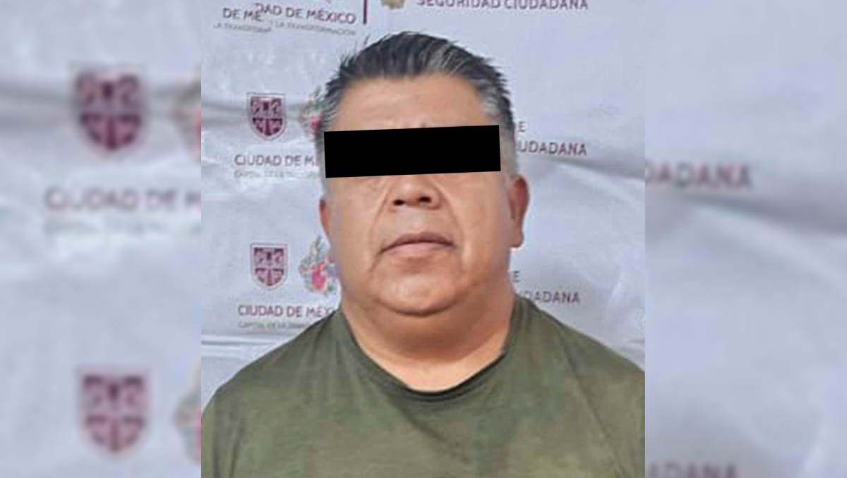 Ligan al detenido con actividades delictivas en Iztapalapa y Cuauhtémoc. | Especial