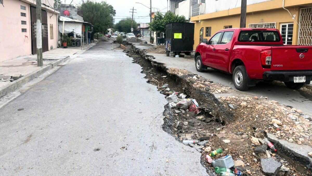 Vecinos han reportado en varias ocasiones a Agua y Drenaje de Monterrey. | Pedro Delgado.