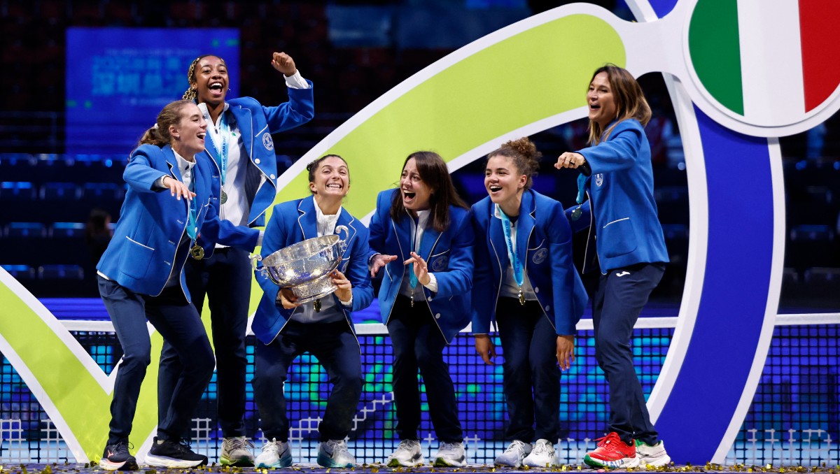 Italia es bicampeón de la Billie Jean King Cup (Reuters)