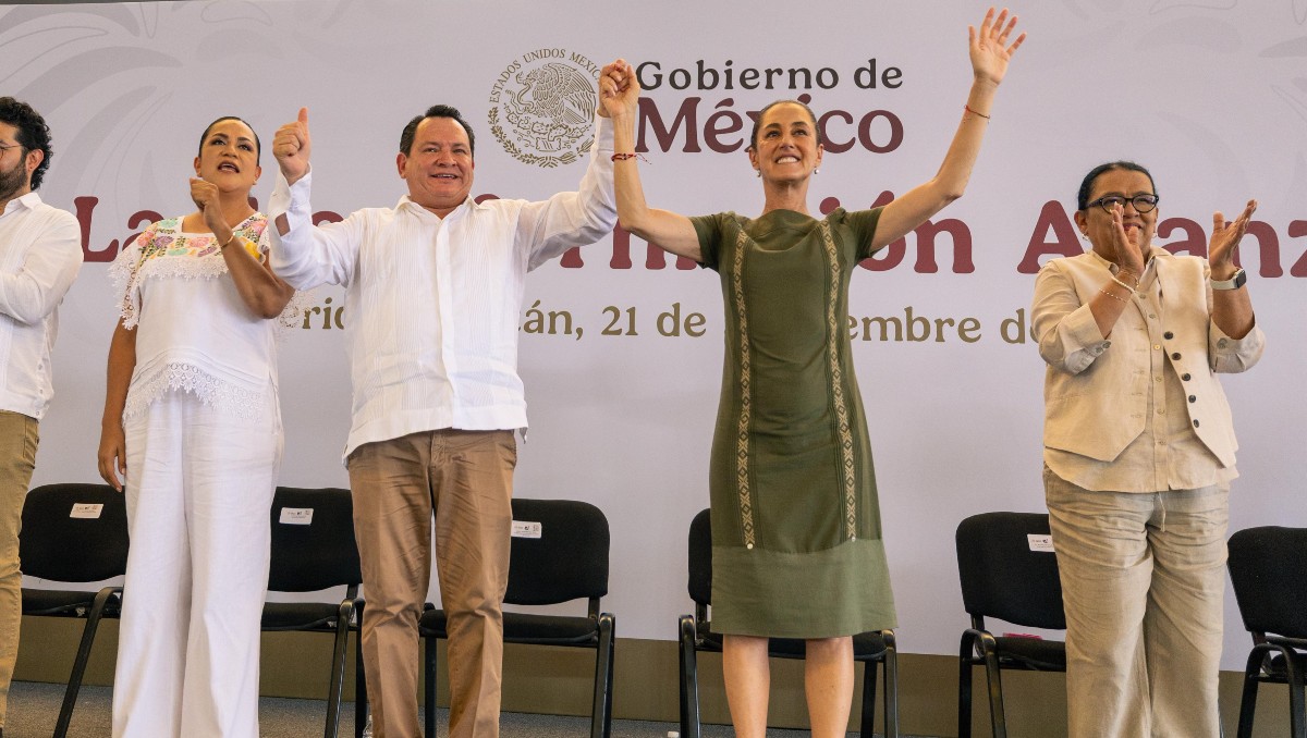 Esto se sumará a los Programas de Bienestar, que en la entidad reciben una inversión social de 15 mil 955 mdp. (Foto:  Joaquín Díaz Mena)
