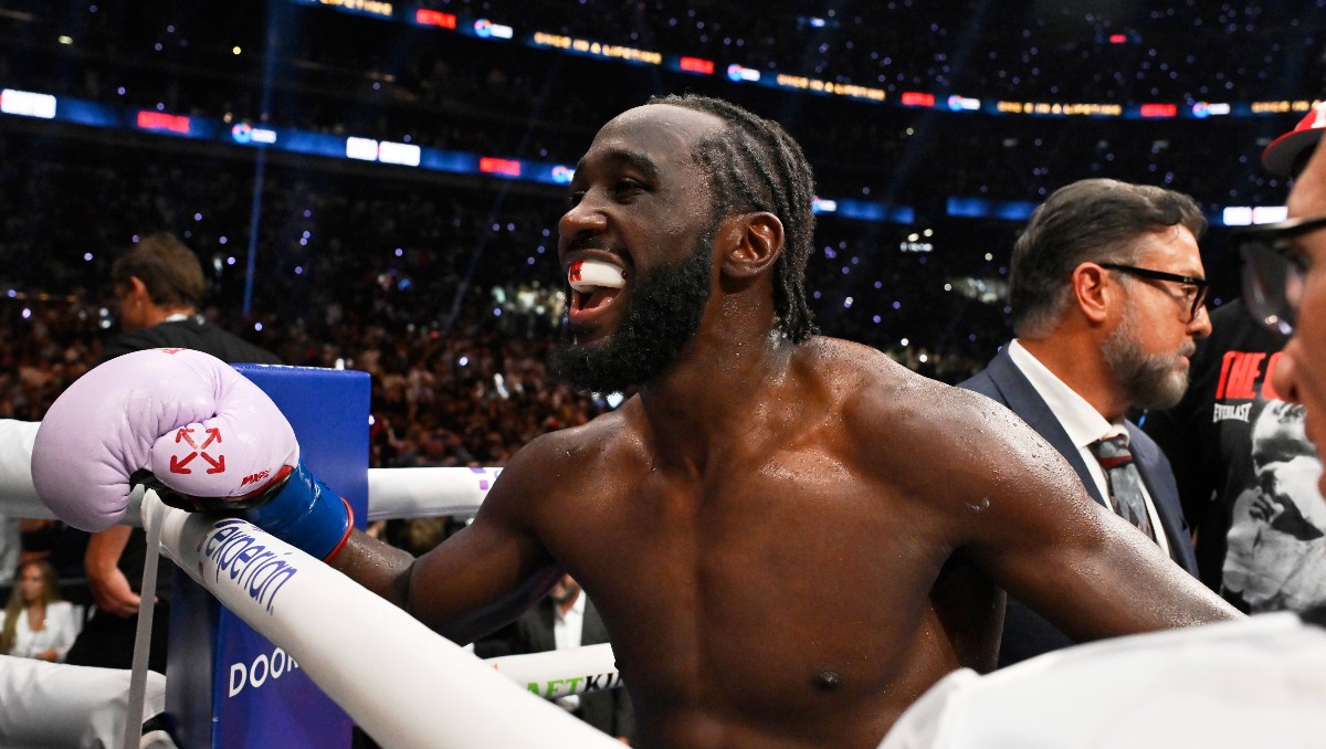 Terence Crawford perdió un título pocos días después de vencer al 'Canelo' Álvarez (AP)