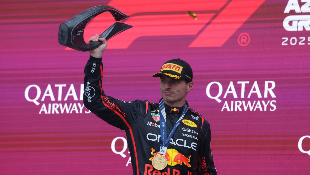Verstappen conquista el GP de Azerbaiyán en fatídica carrera de Piastri y McLaren (Reuters)