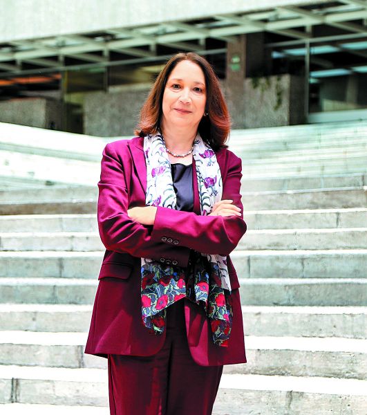 La académica destaca la buena relación del Colegio con el gobierno federal. Juan Carlos Aguilar