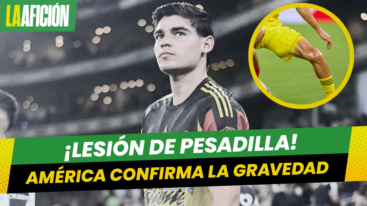 ¡Adiós al Apertura 2025! América confirma la gravedad de la lesión de Dagoberto Espinoza