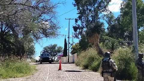 El enfrentamiento en la comunidad de Agua Tinta. (Especial)
