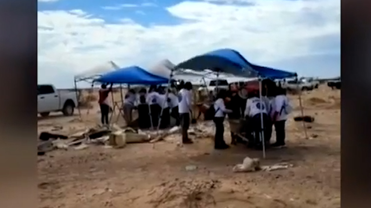 Hallan 5 fosas con restos óseos al sur de San Luis Río Colorado, Sonora