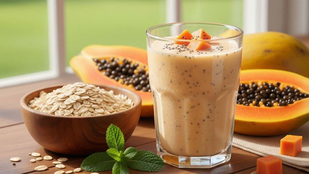 El licuado de papaya con avena aporta energía y otros nutrientes para ti | Especial IA Discover Milenio
