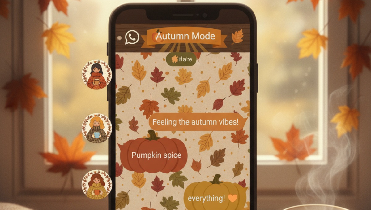 Así puedes activar el "modo otoño" en WhatsApp | Especial