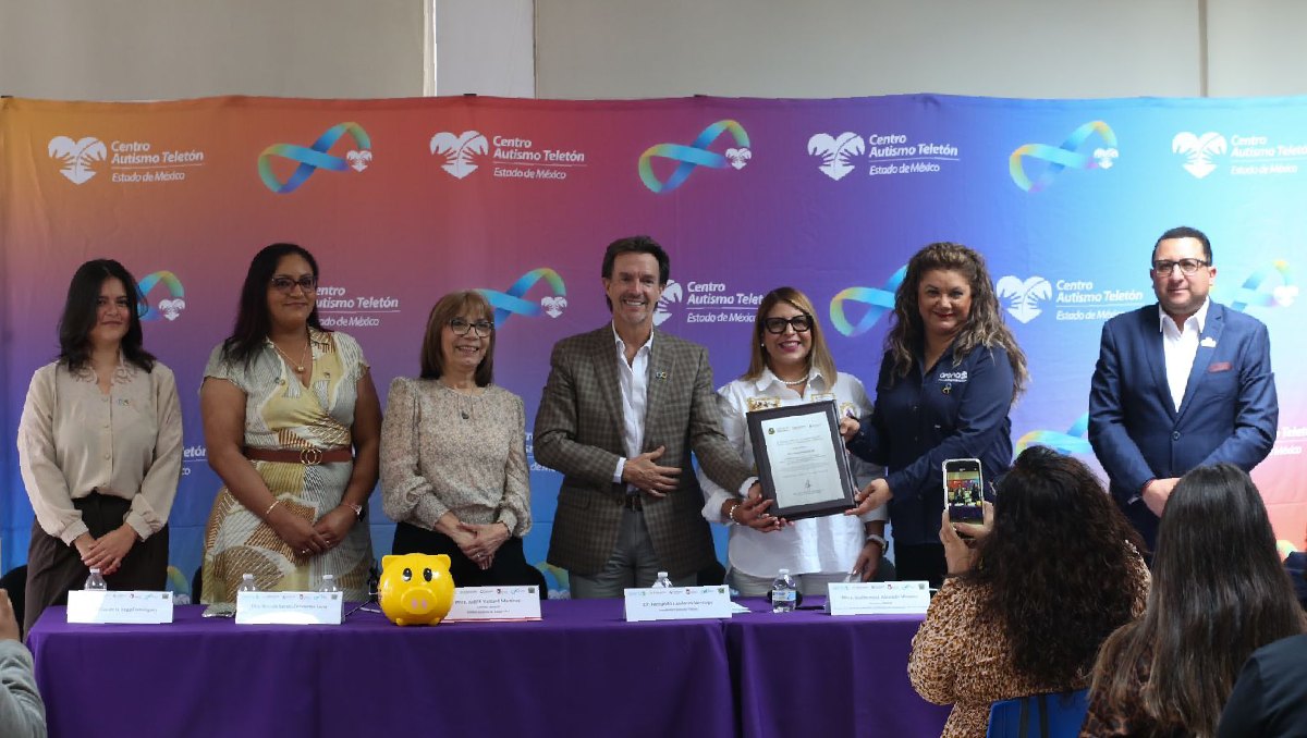 El centro de Autismo Teletón presentó la integración del comité que beneficiará a personas con el espectro. Foto: (Ariana Pérez)