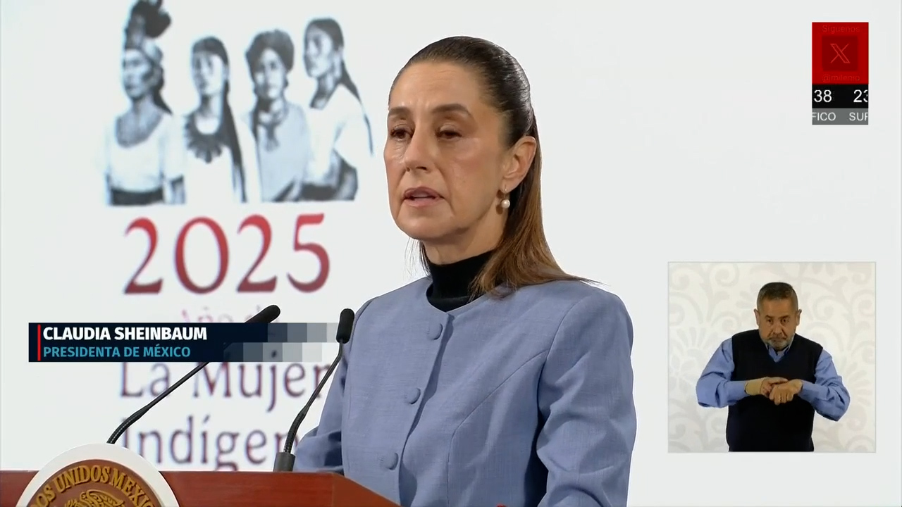 Claudia Sheinbaum califica situación en Gaza como genocidio
