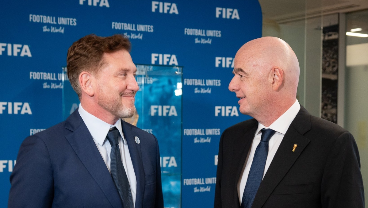 Conmebol pide Mundial de 64 selecciones y partidos de fase de grupos en Argentina, Uruguay y Paraguay en 2030 (X@agdws)