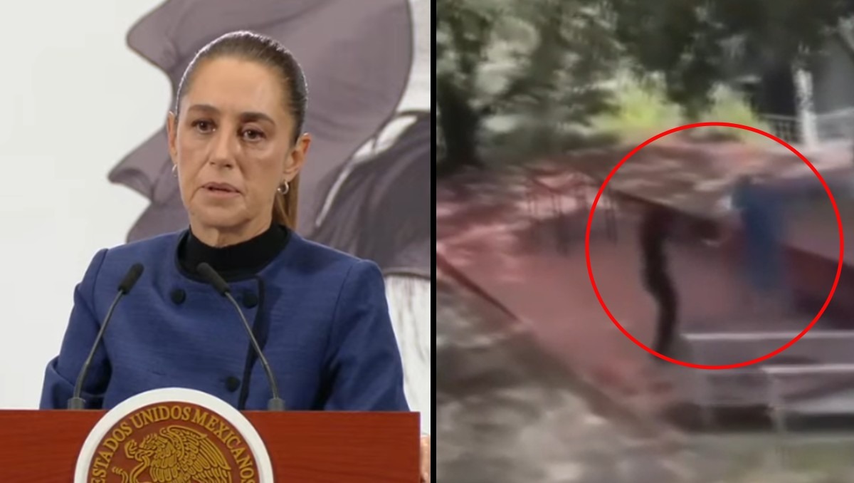 Los hechos ocurrieron poco después del medio día al interior del CCH Sur | Especial
