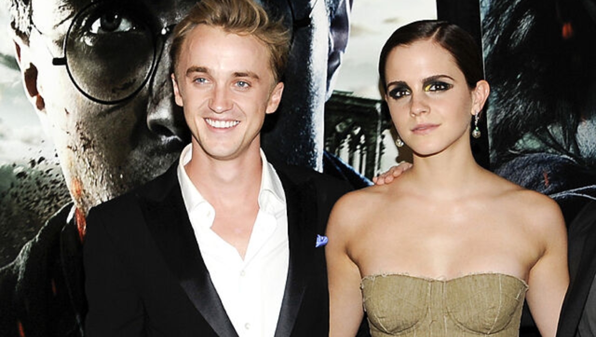 Una joven Emma Watson se enamoró de Tom Felton en el set de Harry Potter, un tierno crush que marcó el inicio de su relación.