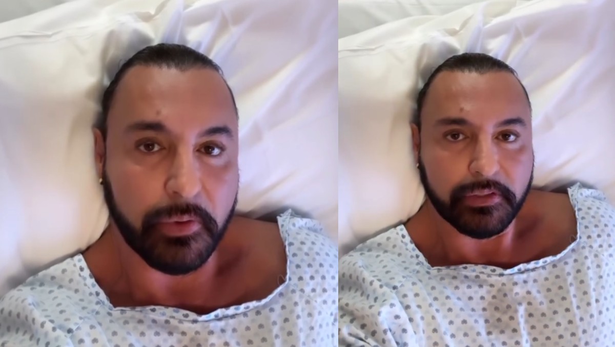 Latin Lover se somete a delicada cirugía; comparte foto de su cicatriz. | Foto: Instagram Latin Lover