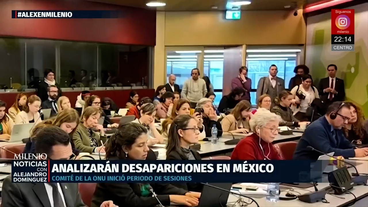 ONU analiza desapariciones de personas en México en nuevo periodo de sesiones
