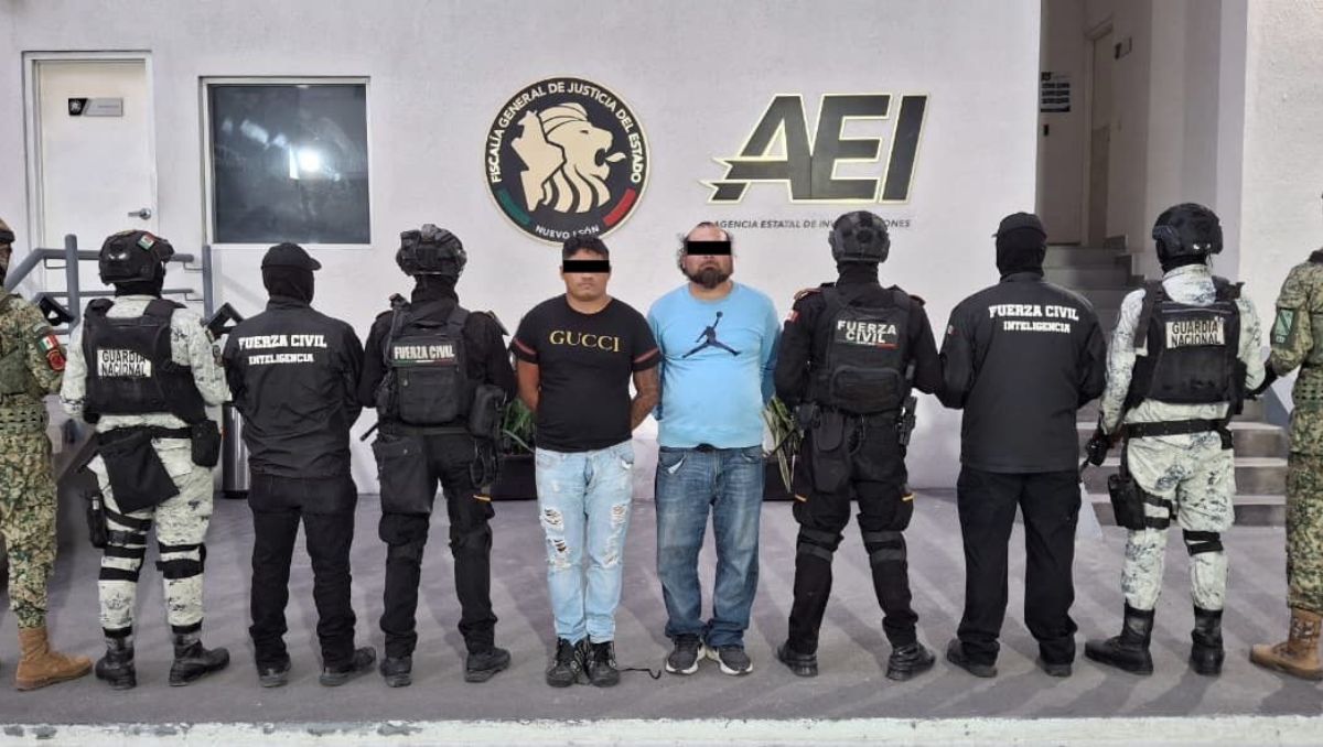 Los sujetos fueron identificados como Obed y Fabián, de 23 y 46 años, respectivamente | Especial