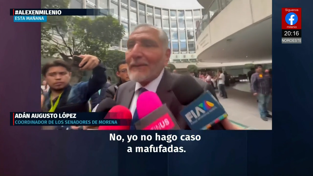 Adán Augusto López minimiza investigaciones en su contra y las llama mafufadas
