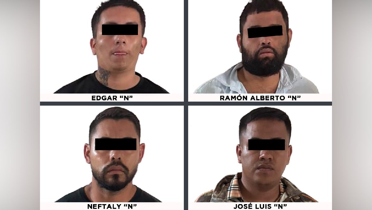Los detenidos se les relaciona con al menos dos casos de robo con violencia. Foto: (Especial)