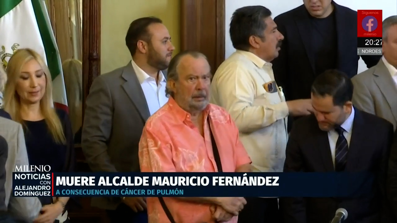 Fallece Mauricio Fernández Garza, alcalde de San Pedro Garza García