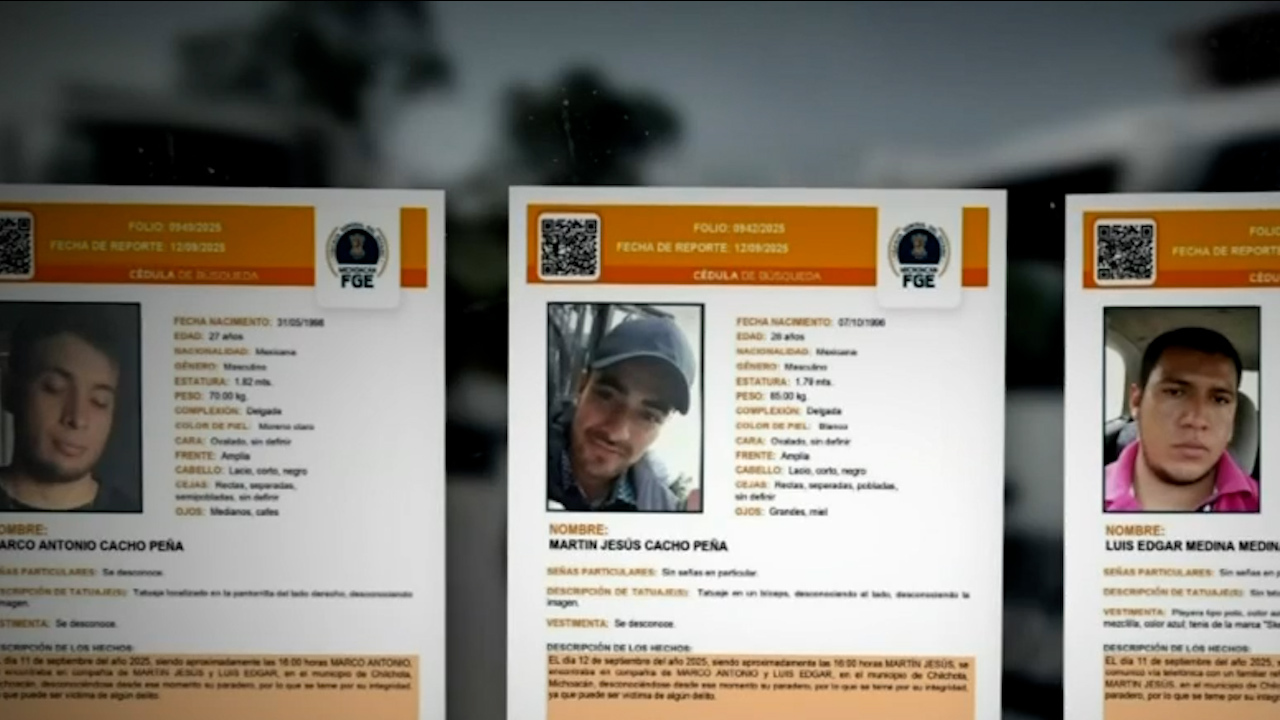 Familias de desaparecidos de Peribán piden agilización en la búsqueda